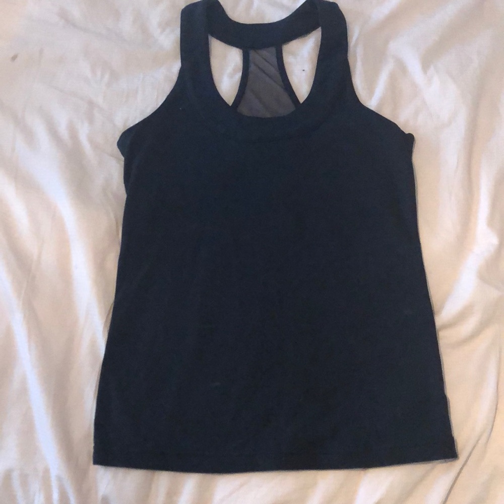 kyodan black athletic tank top